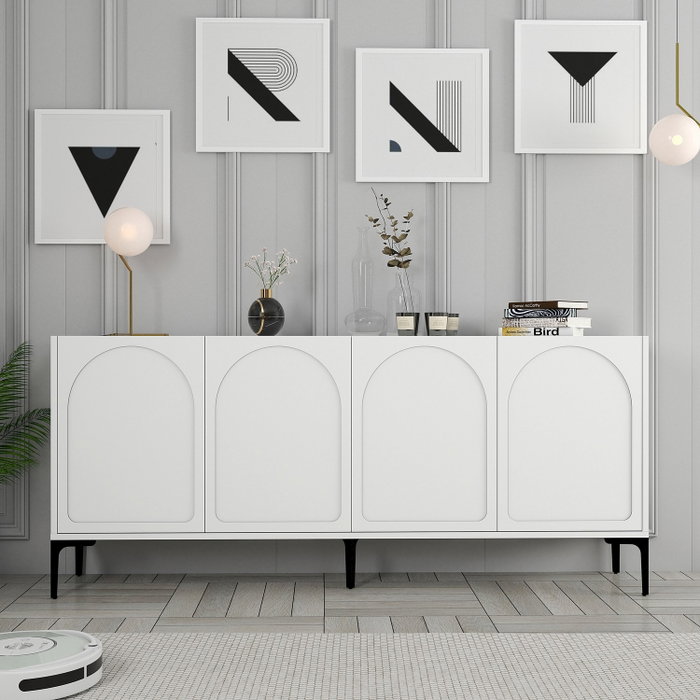 Hanah Home Lyon 79 Blanco y Negro Hanah Home Lyon 79 Blanco y Negro